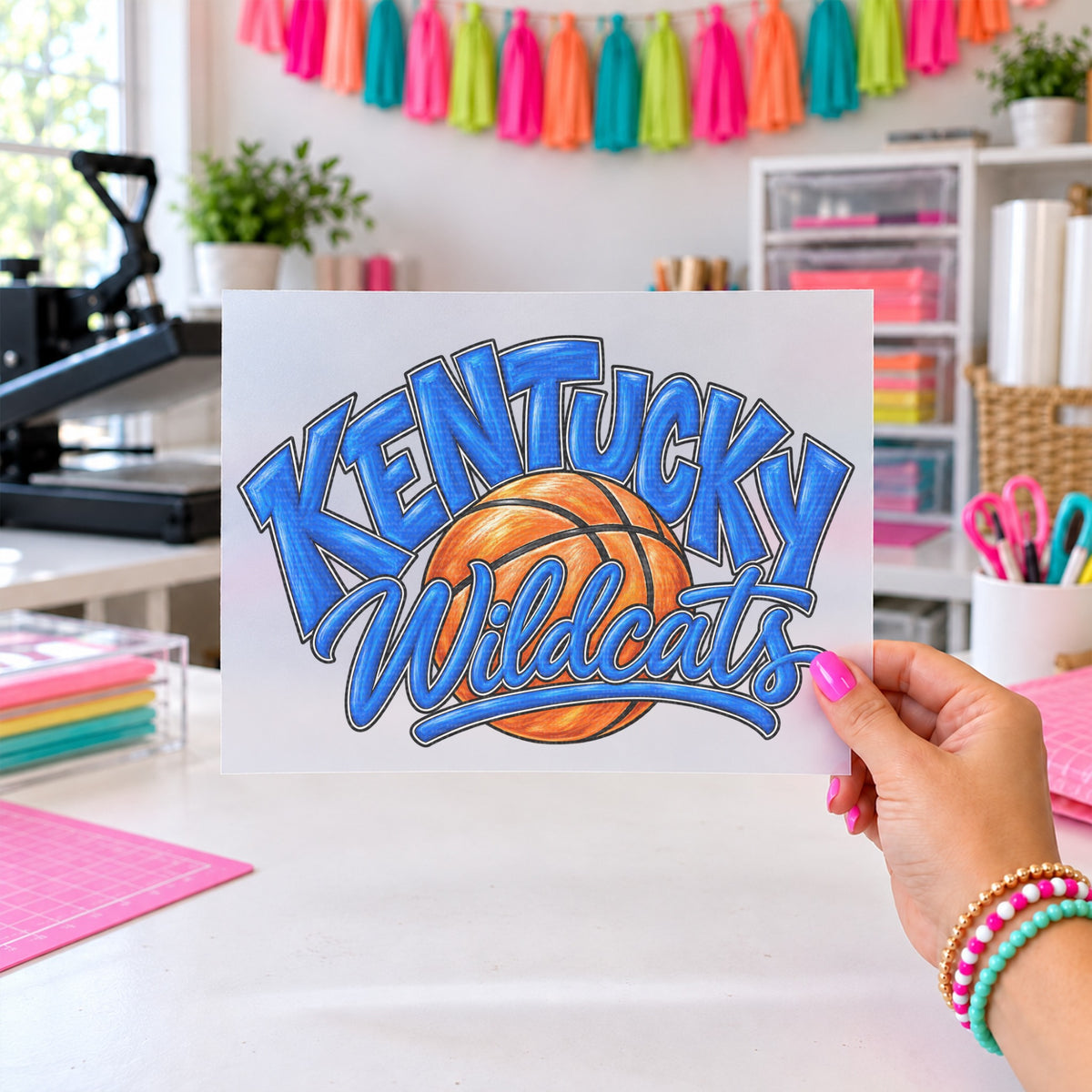 Basketball Ky Wildcats, DTF TRANSFER