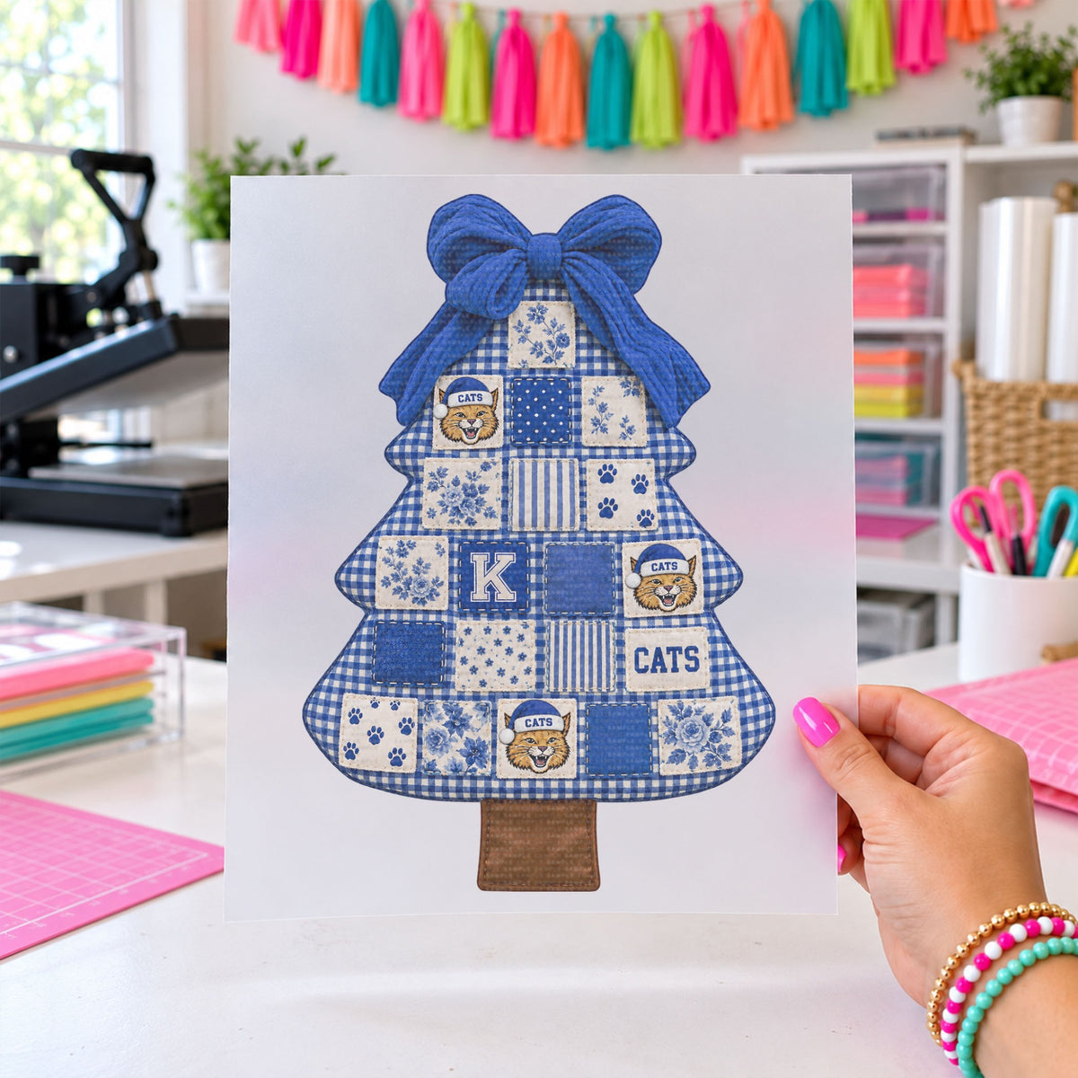 KY Quilt Tree, DTF TRANSFER
