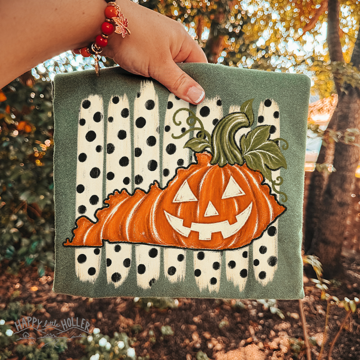KY State Pumpkin, DTF Transfer