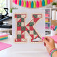 Big K Christmas Quilt, DTF TRANSFER