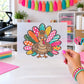 Cute Turkey, DTF TRANSFER
