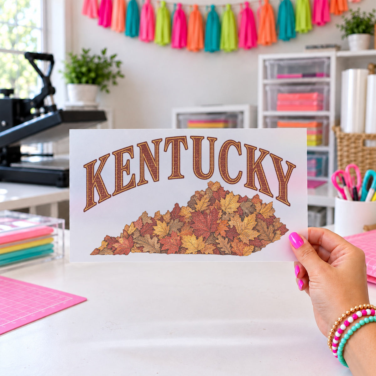 KY Leaves, DTF TRANSFER