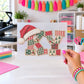 KY Quilt Santa Hat, DTF TRANSFER