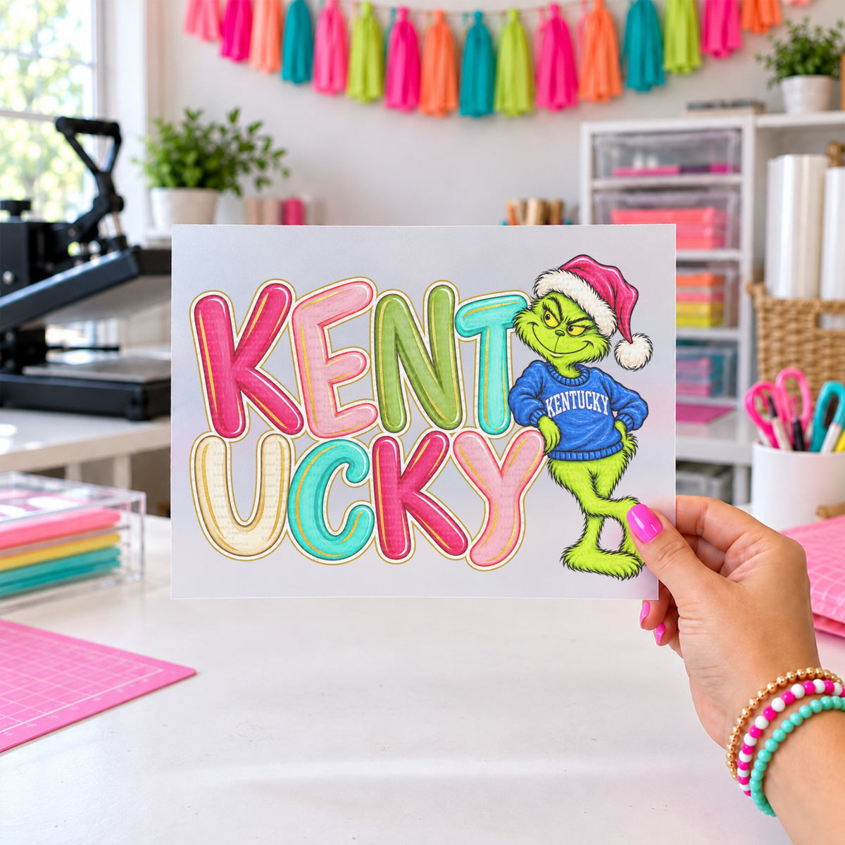 Ky Green Guy 3, DTF TRANSFER