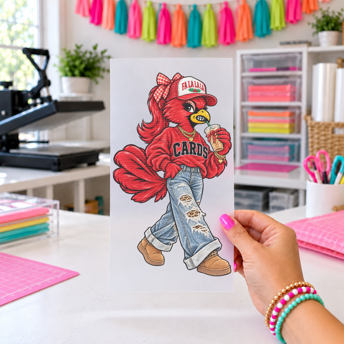 Preppy Cardinal