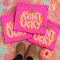 KY Pumpkin, Light Pink, DTF Transfer